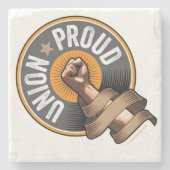 ユニオ誇りを持ったン ストーンコースター (正面)