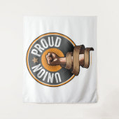 ユニオ誇りを持ったン タペストリー (正面)