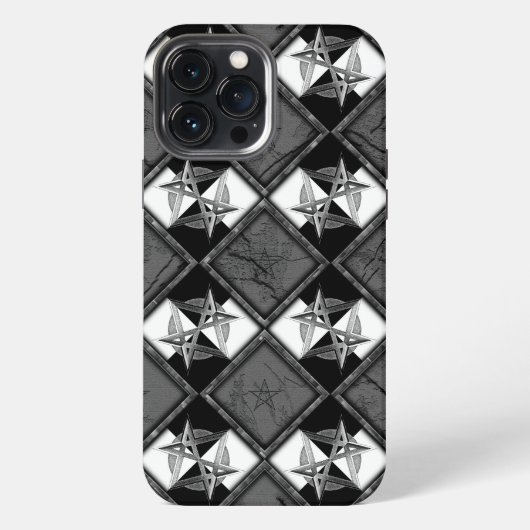 ユニカーサルパターン iPhoneケース (裏面)