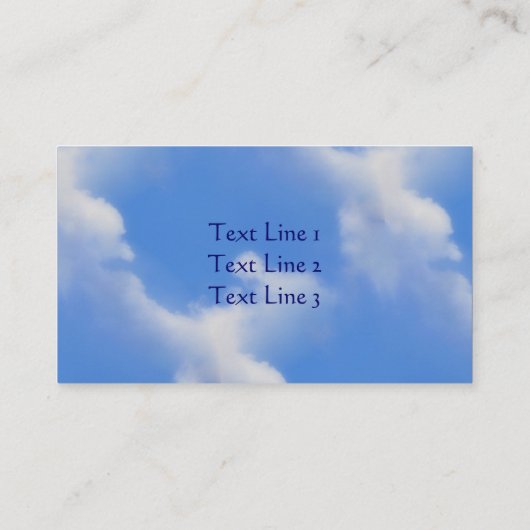 ユニキスをするコーンファンタジーホース名刺 名刺 (裏面)