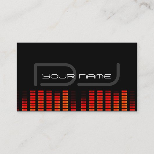 ユニクおエレガントよびDJ名刺 名刺 (正面)