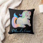 ユニクパーソナライズされたカラフルロン クッション (ブランケット)