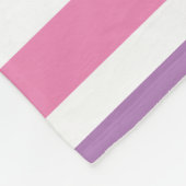 ユニクパーソナライズされたカラフルロン フリースブランケット (角)