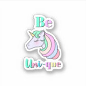 ユニケになる シール (正面)