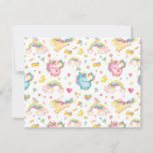 ユニコカラフルーン ノートカード (裏面)