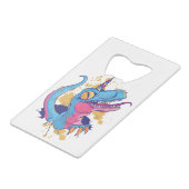 ユニコルニサウルス クレジットカード栓抜き (正面アングル)