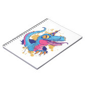 ユニコルニサウルス ノートブック (左側)