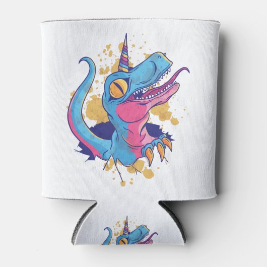 ユニコルニサウルス 缶クーラー (正面)