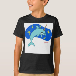 ユニコンドルフィン (幻想の海の生き物) Tシャツ