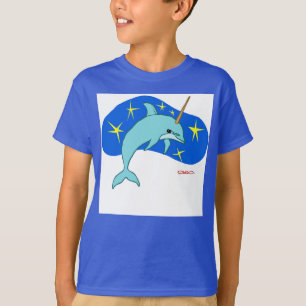 ユニコンドルフィン (幻想の海獣) Tシャツ