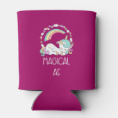 ユニコーンおもしろいことわざマジカルAFイラストレーション 缶クーラー (裏面)