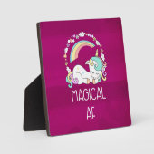 ユニコーンおもしろいことわざマジカルAF フォトプラーク (正面)