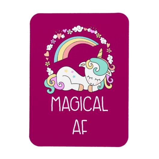 ユニコーンおもしろいことわざマジカルAF マグネット (縦)