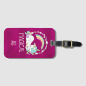 ユニコーンおもしろいことわざマジカルAF ラゲッジタグ (正面横)