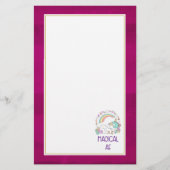 ユニコーンおもしろいことわざマジカルAF 便箋 (正面)