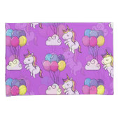 ユニコーンおもしろいパターン魔法馬 枕カバー (正面右)