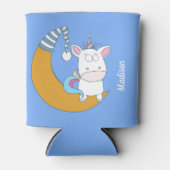 ユニコーンおもしろい名前をカスタムする缶クーラー 缶クーラー (正面)