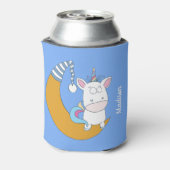 ユニコーンおもしろい名前をカスタムする缶クーラー 缶クーラー (缶裏面)