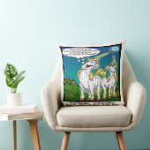 ユニコーンおもしろい接着用大綿装飾用クッション クッション (椅子)