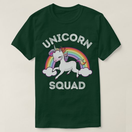 ユニコーンおもしろい隊 Tシャツ (デザイン正面)