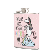ユニコーンおもしろい- Unicorn Peeオーガニック（ユニコーン） フラスク (左)