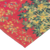 ユニコーンおよびゴシック様式ファンタジーの花の花のモチーフ テーブルクロス (アングル)