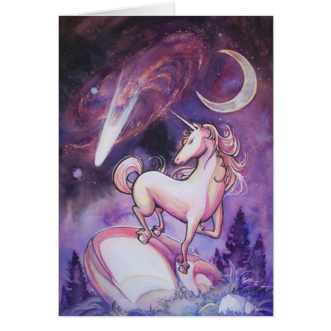 ユニコーンおよび夜空 (正面)