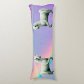 ユニコーンおよび虹 ボディピロー (正面縦)