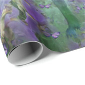 ユニコーンおよび蝶 ラッピングペーパー (ロールコーナー)