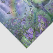 ユニコーンおよび蝶 薄葉紙 (詳細)