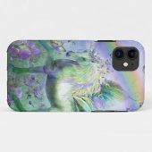ユニコーンおよび蝶 Case-Mate iPhoneケース (裏面(横))