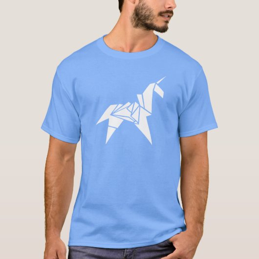 ユニコーンおりがみ少年 Tシャツ (正面)