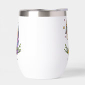 ユニコーンお洒落のガーリー名パーソナライズされた前 (左面)