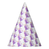 ユニコーンお洒落誕生日 パーティーハット (左)