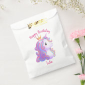 ユニコーンお洒落誕生日 フェイバーバッグ (封をした状態)