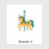 ユニコーンお洒落赤ちゃんシャワー シール (シート)