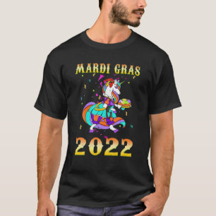 ユニコーンお祝いフェスティバルパレードビーズマルディグール Tシャツ