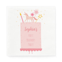 ユニコーンお誕生日ケーキ