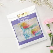 ユニコーンかわいい虹のペット動物パーティーの好意バッグ フェイバーバッグ (封をした状態)