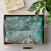 ユニコーンかわいらしデクページ 薄葉紙 (ギフト)