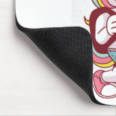 ユニコーンが学校に行く マウスパッド (コーナー)