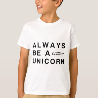 ユニコーンが常にあって下さい Tシャツ