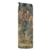 ユニコーンが見つかった、中世のタペストリー タンブラー (回転右)