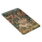 ユニコーンが見つかった、中世のタペストリー マグネット (右側)