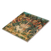 ユニコーンが見つかる/噴水と他の動物 タイル (側面)