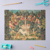 ユニコーンが見つかる/噴水と他の動物 薄葉紙 (クラフト)