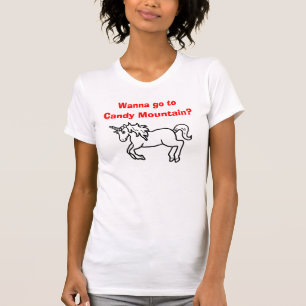 ユニコーンが"キャンデー山に行きたいと思うチャーリーか。" Tシャツ
