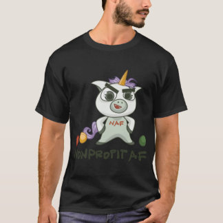 ユニコーンだからって非営利AFライン Tシャツ