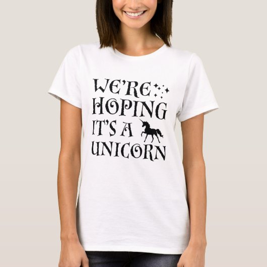 ユニコーンだと思ってる Tシャツ (正面)