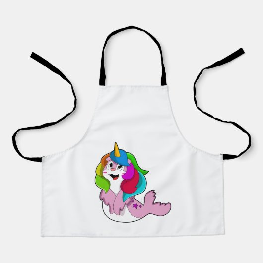 ユニコーンとして封印 エプロン (正面)